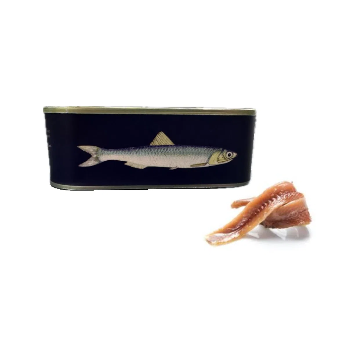 Tresor del Mar | Filetti Alici Mar Cantabrico Olio Oliva | Acciughe Mar Cantabrico Lavorazione Manuale | Acciughe Pesca Primavera - 350 Gr Peso Netto