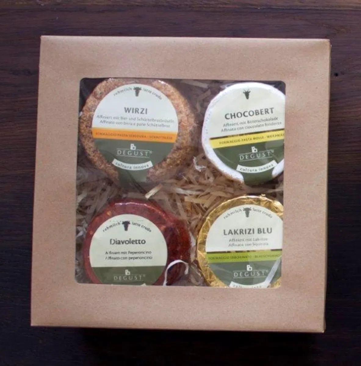DeGust Affineur Window Assortimento Formaggi ca. 700 gr.