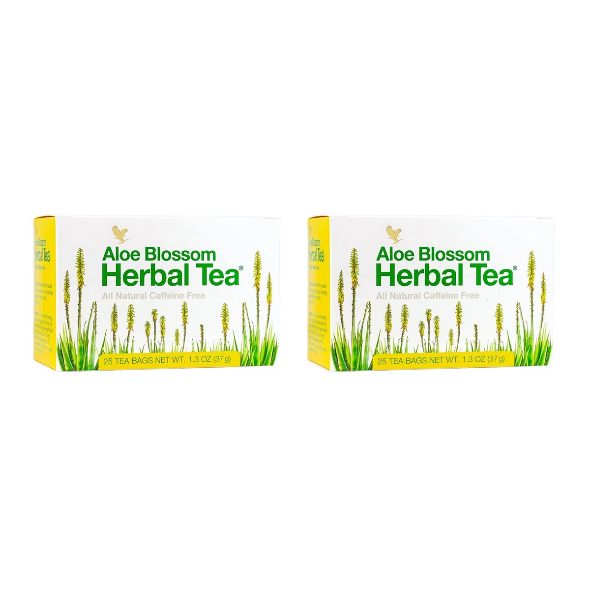 Aloe Blossom Herbal Tea - Tea Rilassante Forever - Pacchetto di 2 prodotti