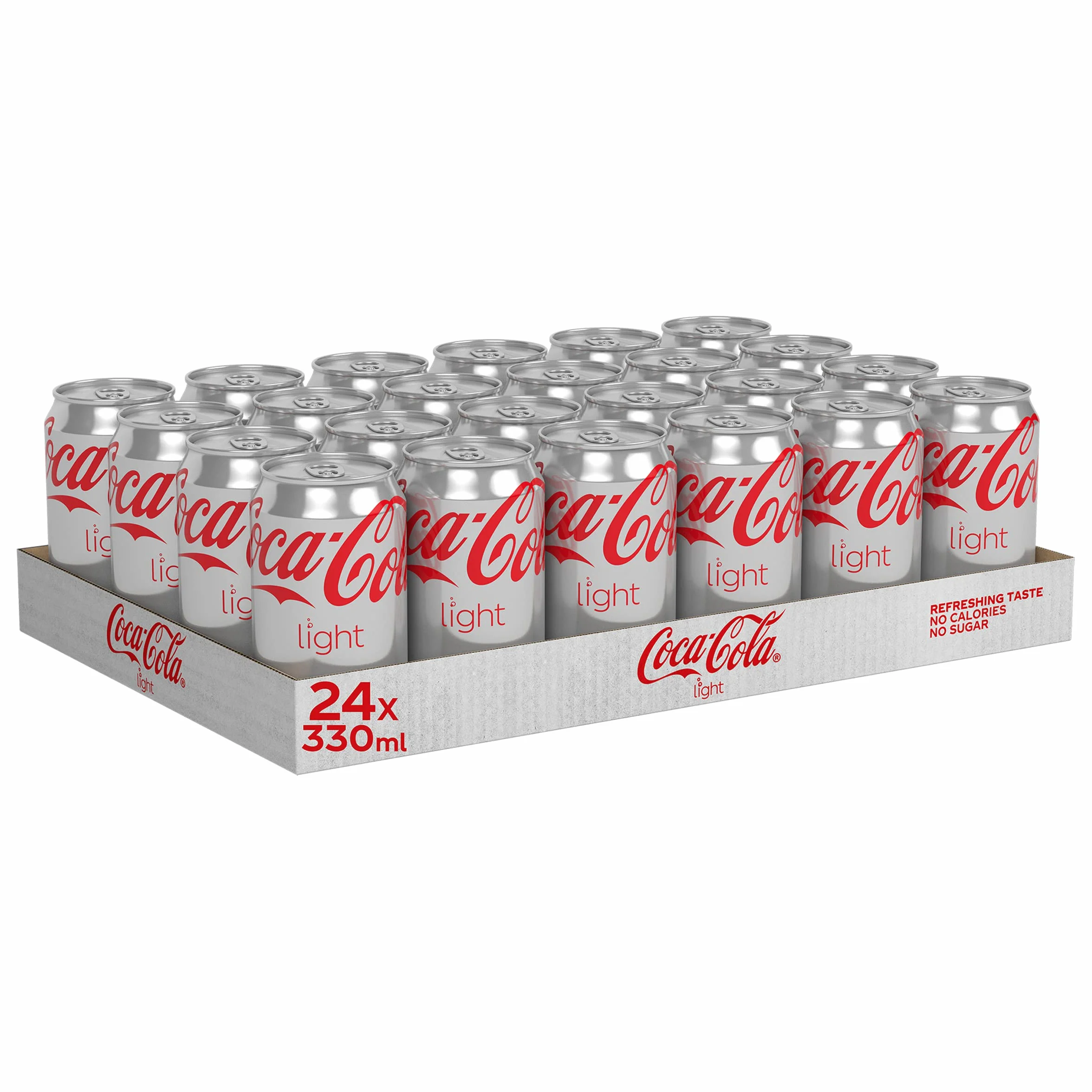 Coca cola lata light 33 cl, pack of 24