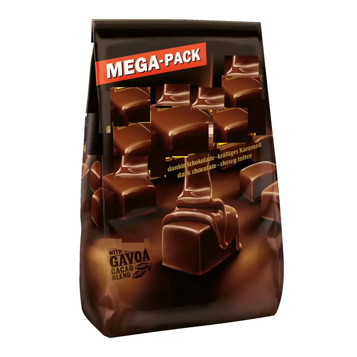 Rieesen Toffee al cioccolato fondente, 900g, caramelle gommose ricoperte di cioccolato fondente | NAEM