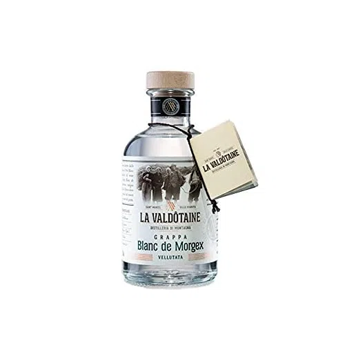 LA VALDOTAINE GRAPPA BLANC DE MORGEX VELLUTATA 50 CL