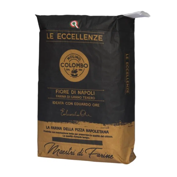 Farina tipo 0 con germe - Fiore di Napoli - per vera pizza napoletana - 12,5 kg