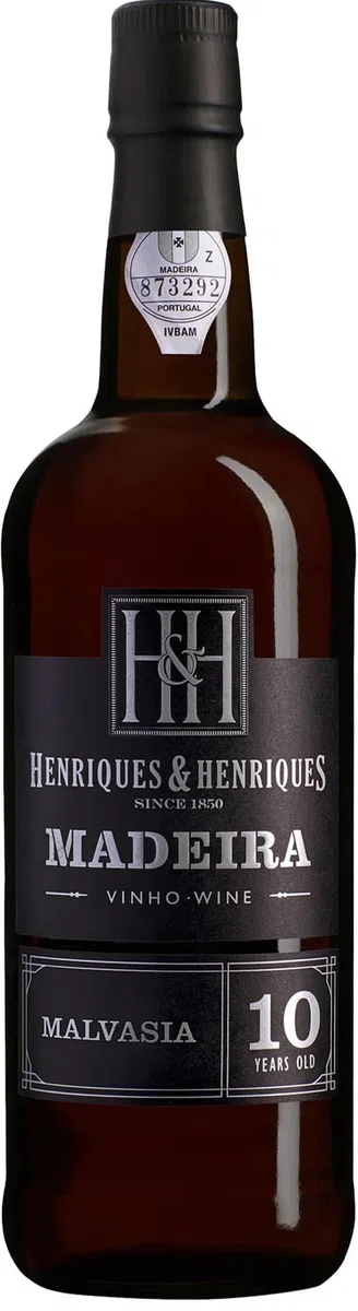 HENRIQUES & HENRIQUES Madeira Malvasia 10 anni Malmsey Vol. 20%, 750 ml