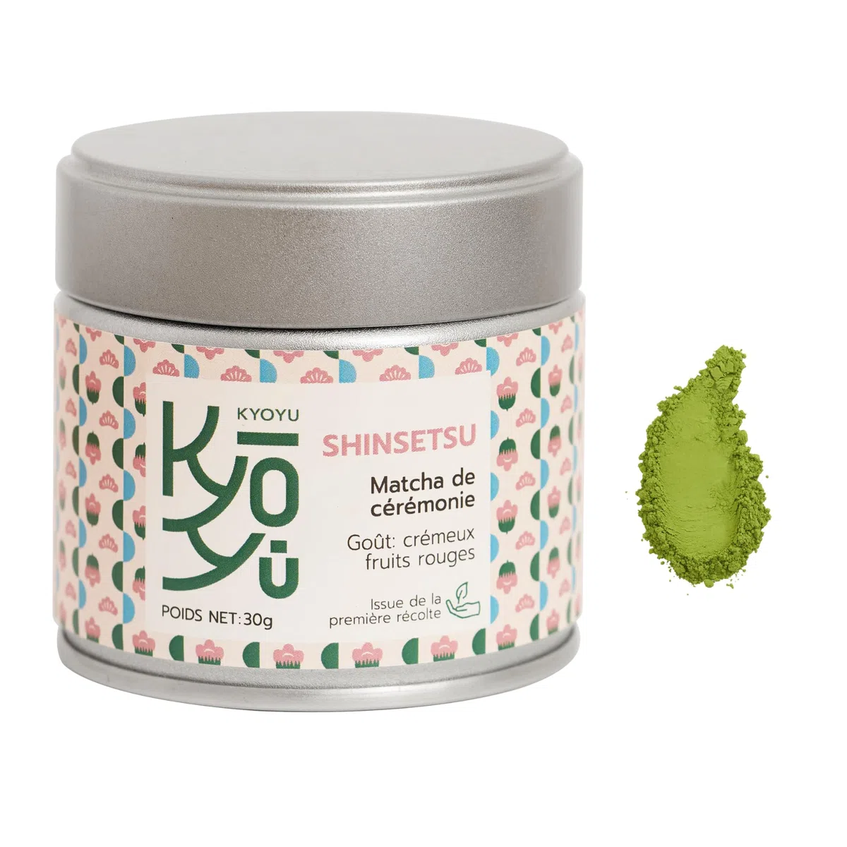 Matcha Giapponese Grado Cerimoniale – Tencha coltivato sull’isola di Kyushu – Gusto Dolce & Cremoso – 30g – Kyoyu Shinsetsu