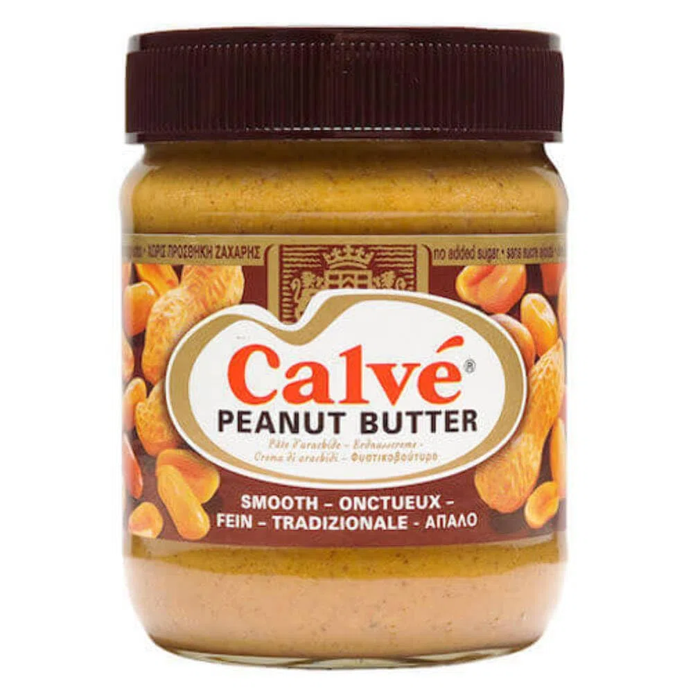 Burro di arachidi Calve; Peanut butter (10 confezzioni da350 g)