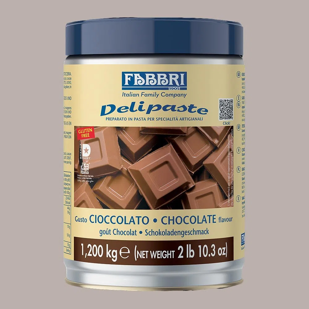 Lucgel Cioccolato Preparato in Pasta ideale per Gelato Dolci Delipaste Fabbri