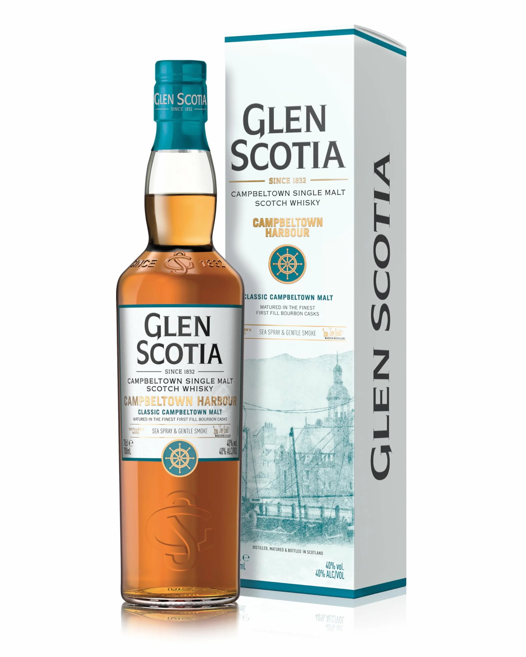 Glen Scotia 10 Anni Vecchio Legends Of Scotia Single Malt Scotch Whisky - 700 ml