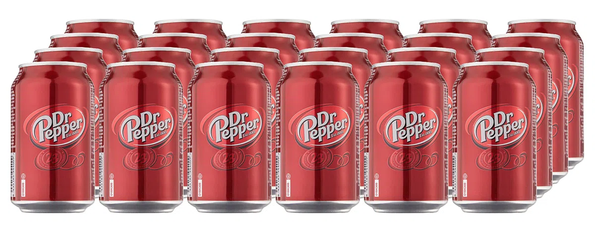 Dr Pepper 330 ml. / vassoio 24 lattine