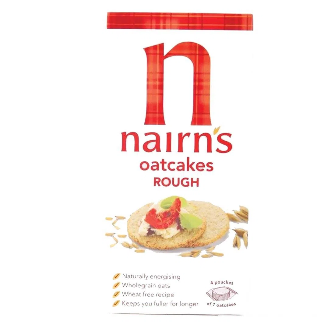 Nairns | Oatcakes - Tradizionale ruvida | 8 x 291g