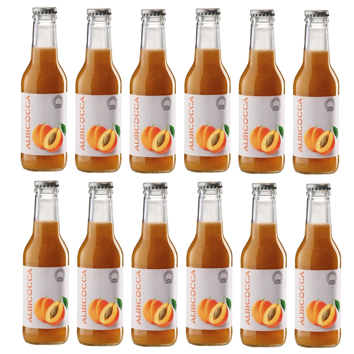 Azienda agricola Prunotto Mariangela - Succo Di Albicocca 200 Ml - 12 Confezioni Da 200 Ml (12x200ml)