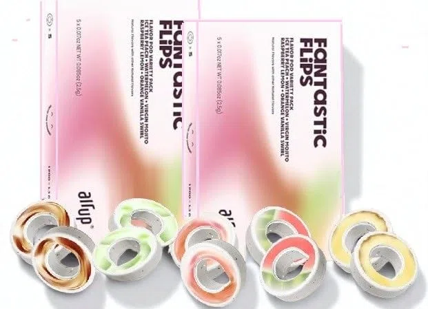 2 x air up Pods 10 gusti nel set di prova Fantastic Flips | Capsule aromatiche per 50 litri d'acqua con gusto senza zucchero Cola, Anguria, Virgin Mojito, Pesca, Ananas | per bottiglie air up®