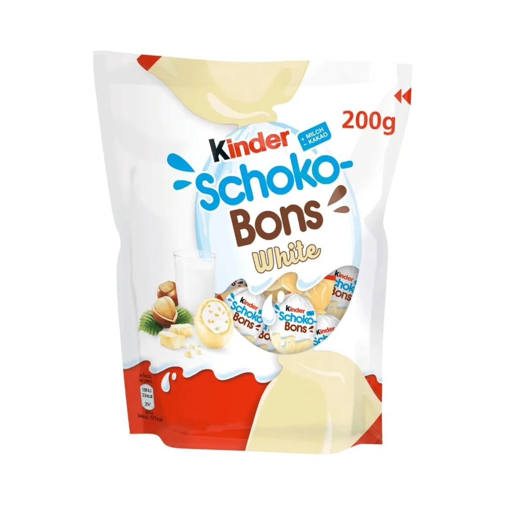 Kinder Schoko-Bons Bianco 200 Grammi - Confezione da 1