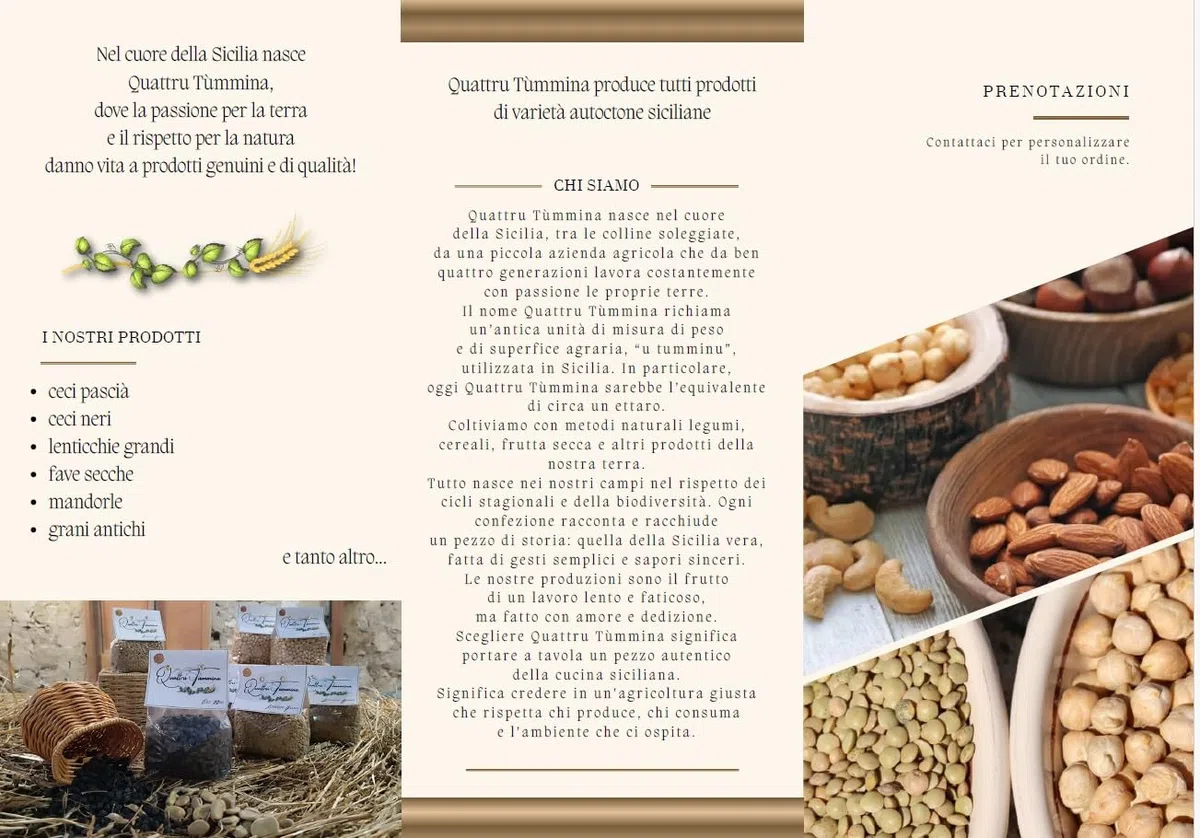 Mandorle Sgusciate 2Kg- Origine Sicilia – Azienda agricola Produzione Propria – Selezionate a Mano QUATTRU TUMMINA - 4 confezioni da 500 gr