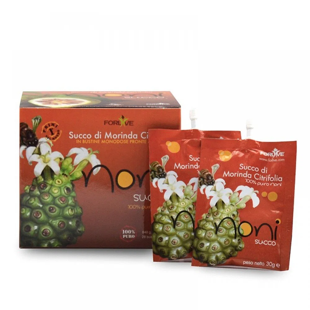 FORLIVE Succo di Noni puro al 100% 28 bustine