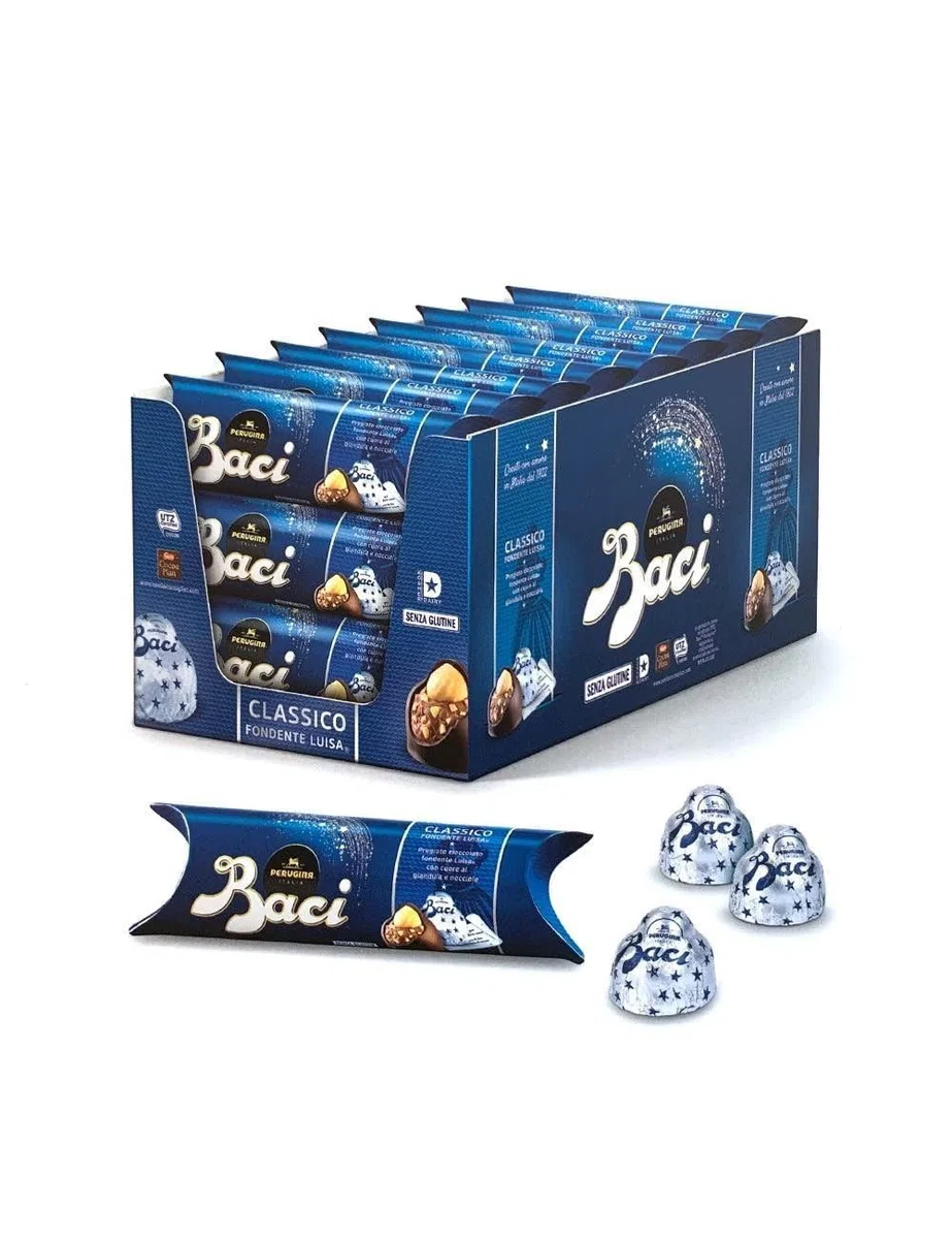 BACI PERUGINA TUBO X 3 CIOCCOLATINI CLASSICO
