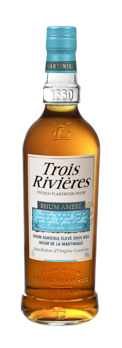 Trois Rivières - Ambrè, 70 cl, Rum Agricolo della Martinica, Invecchiato 12-13 mesi, 40% Vol