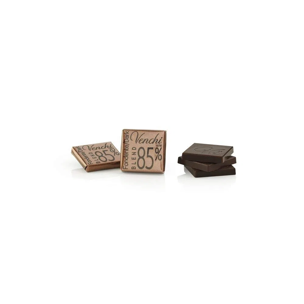Venchi - Blend Puro 85% in Busta Bulk, 1 kg - Cioccolato Fondente da Sud e Centro America - Senza Glutine
