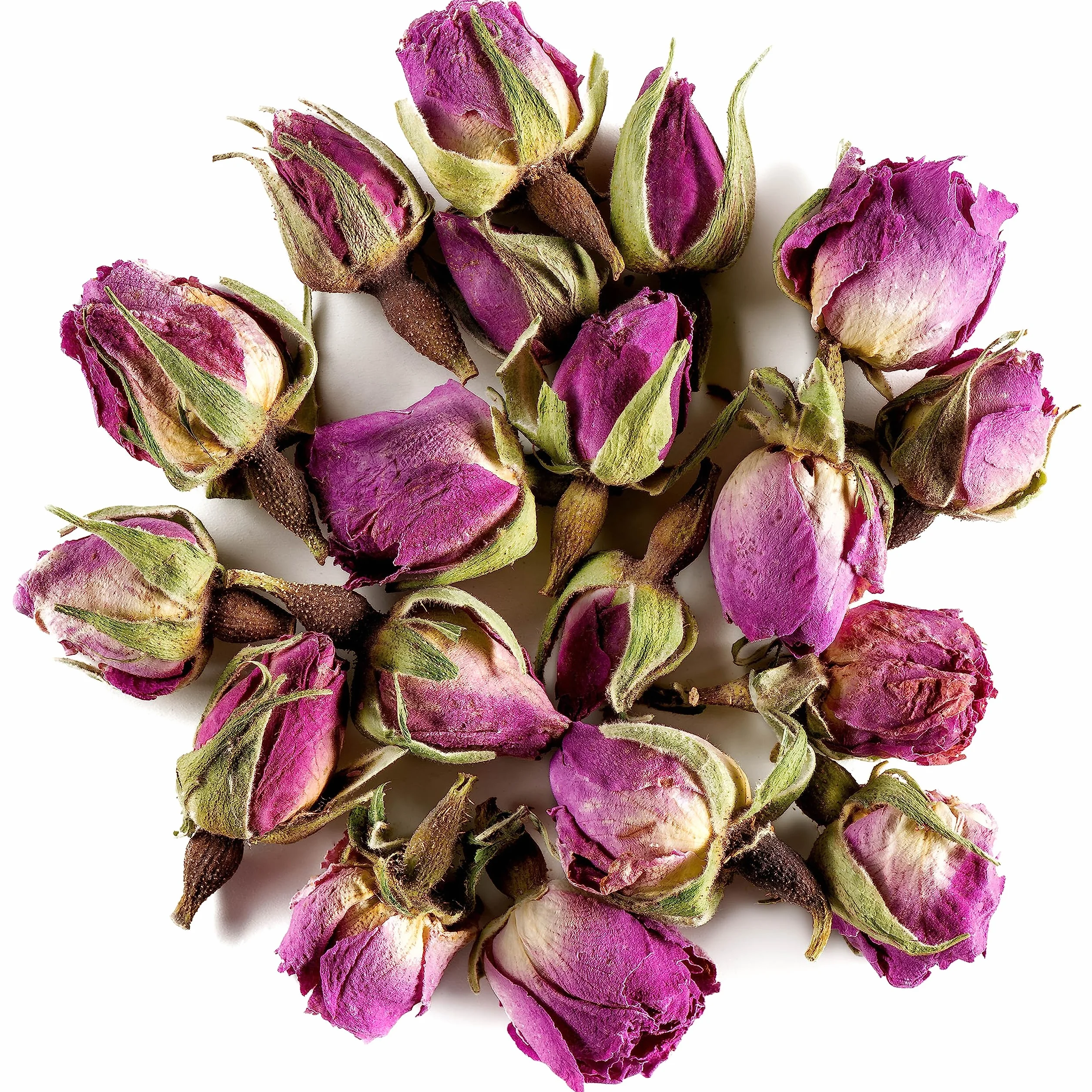 Boccioli Rosa Damascena Biologica Tisana - Dolce E Rilassante - Bocciolo Rosa Di Damasco Tisane Bio 50g