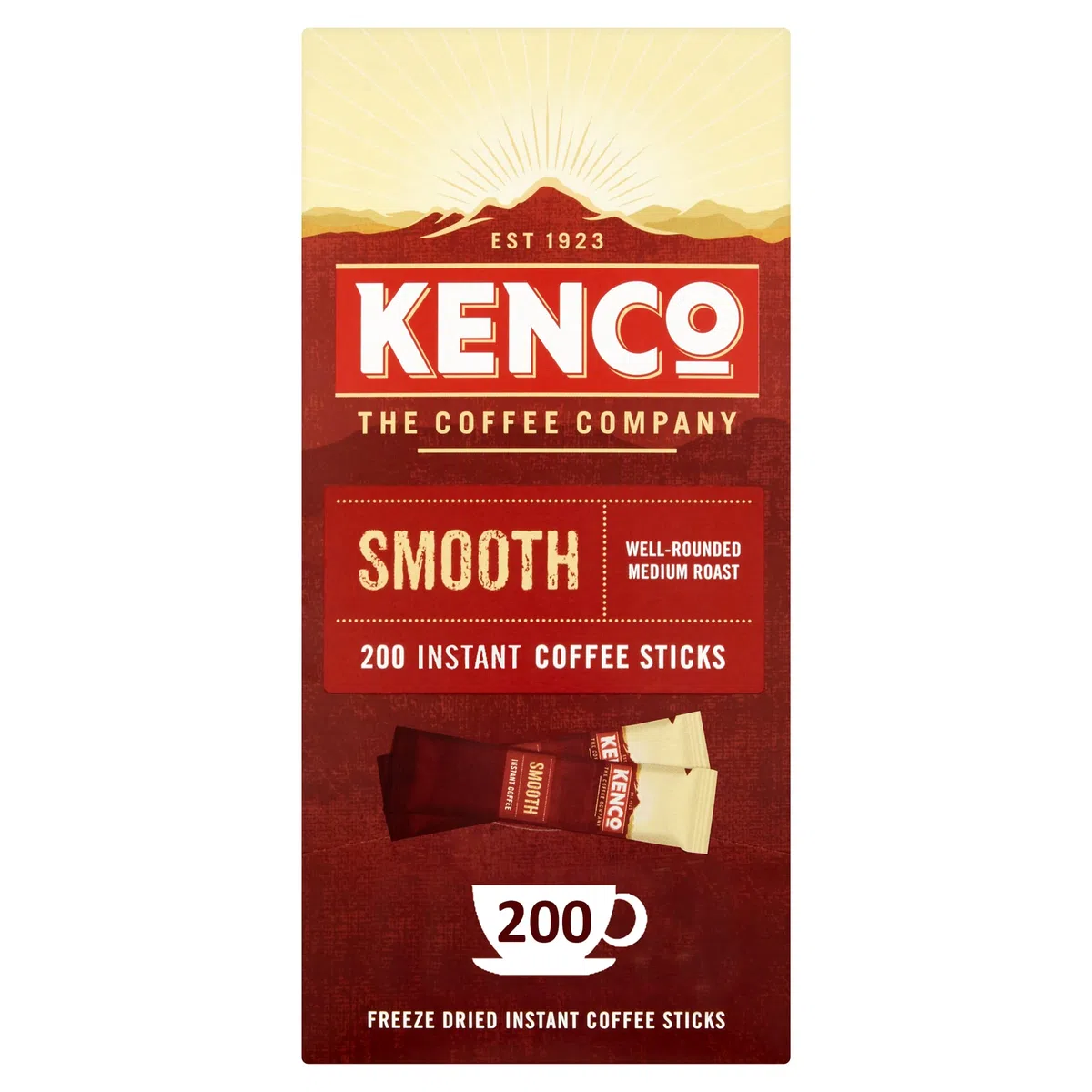 200 Kenco Smooth - 200 x bustine singole