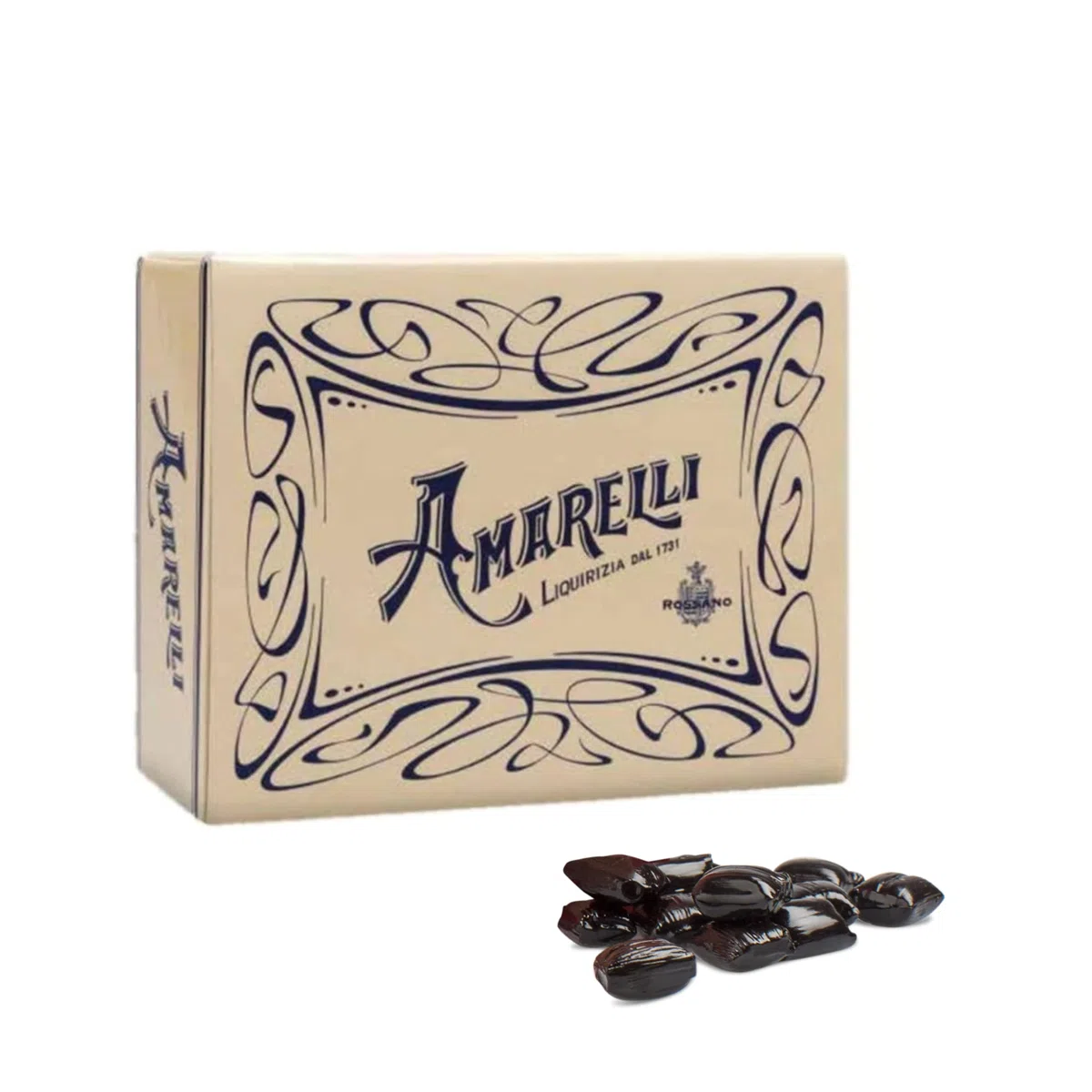 Amarelli Spezzatina 1kg – Liquirizia Pura Artigianale Italiana, Gusto Intenso, Senza Zucchero