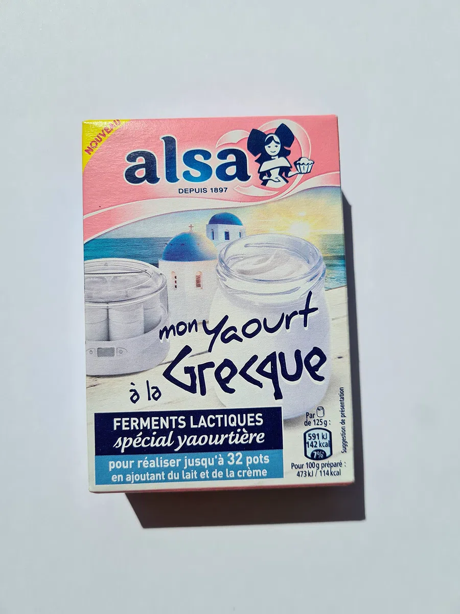 ALSA - Mon Yaourt a la Grecque - Ferments lactiques spécial yaourtière