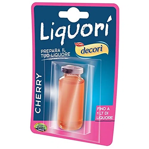 Decorì Cherry Brandy Estratto per Liquori. - Cartone 12 Pezzi