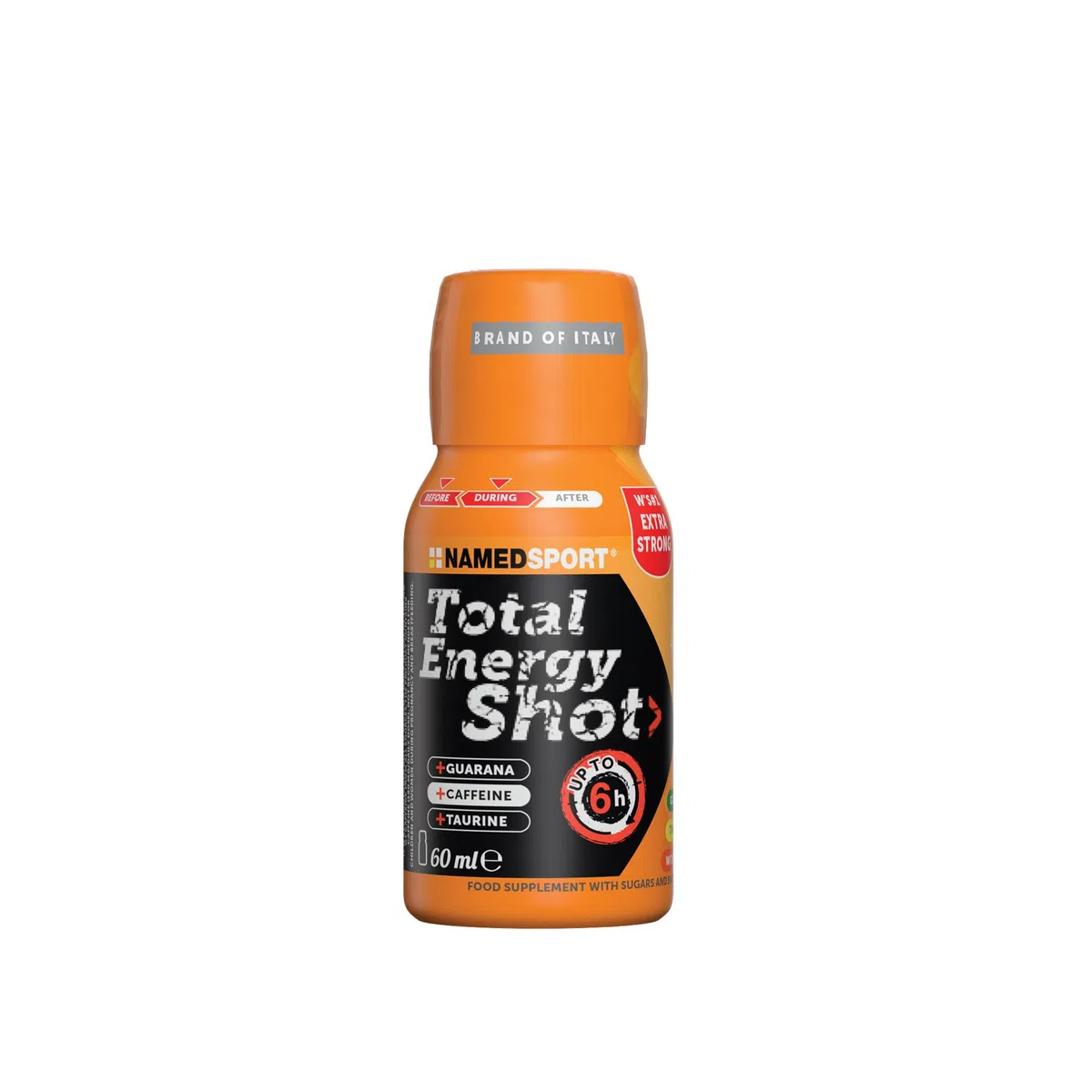 NAMEDSPORT TOTAL ENERGY SHOT> Orange - 25 x 60ml