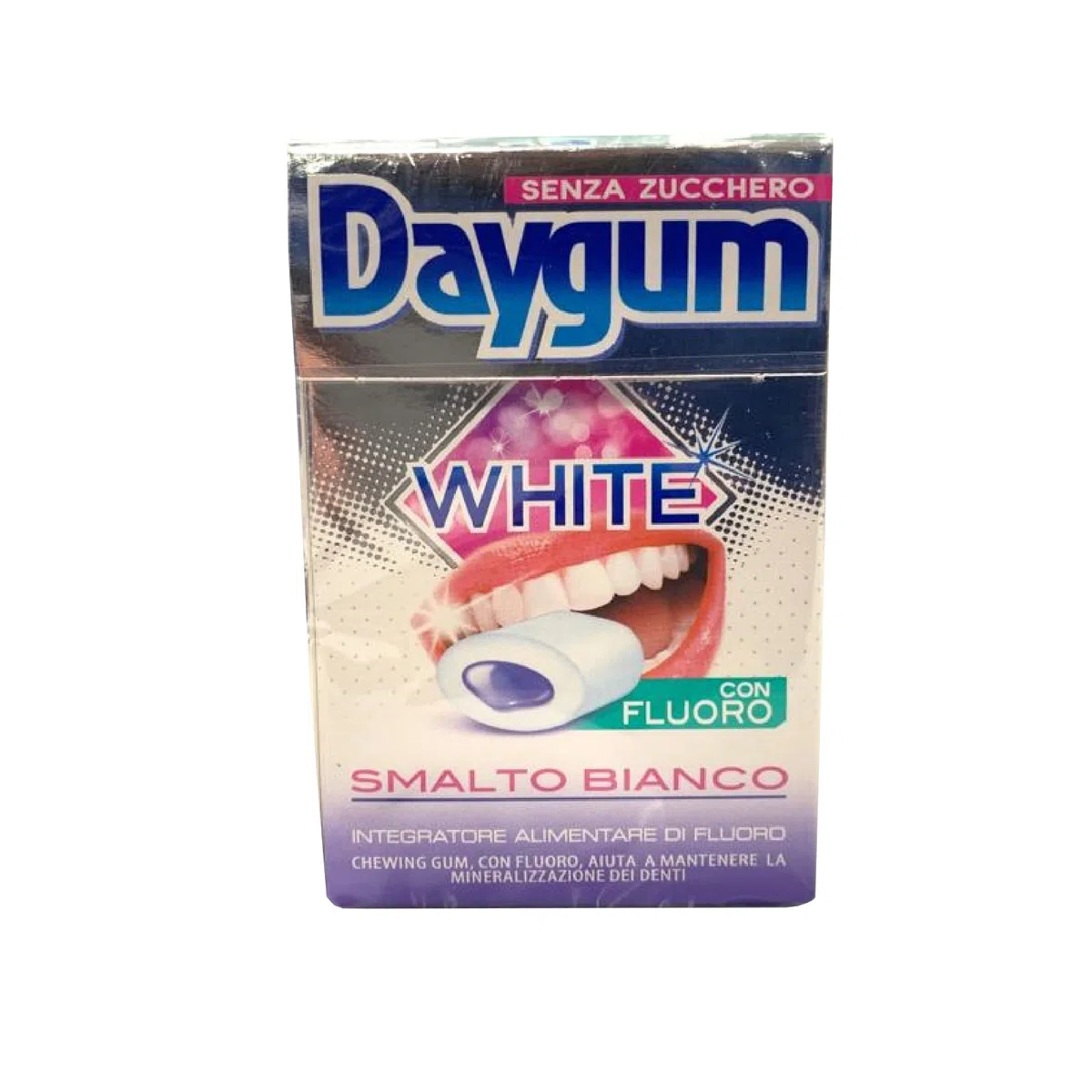 Gomme Da Masticare Daygum White Smalto Bianco Senza Zucchero 20 Astucci 30g