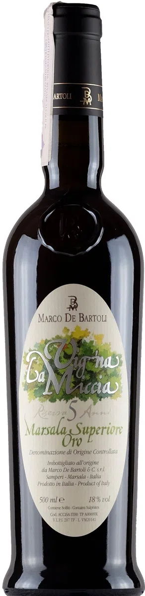 Marsala Superiore DOC Vigna La Miccia Marco De Bartoli 0.5 l
