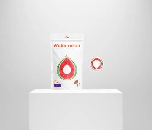 Pods per Air Up - Anguria - Comprende 3 Pod - Idratante - Air Up - Acqua aromatizzata - Vegano - Biologico (Anguria)