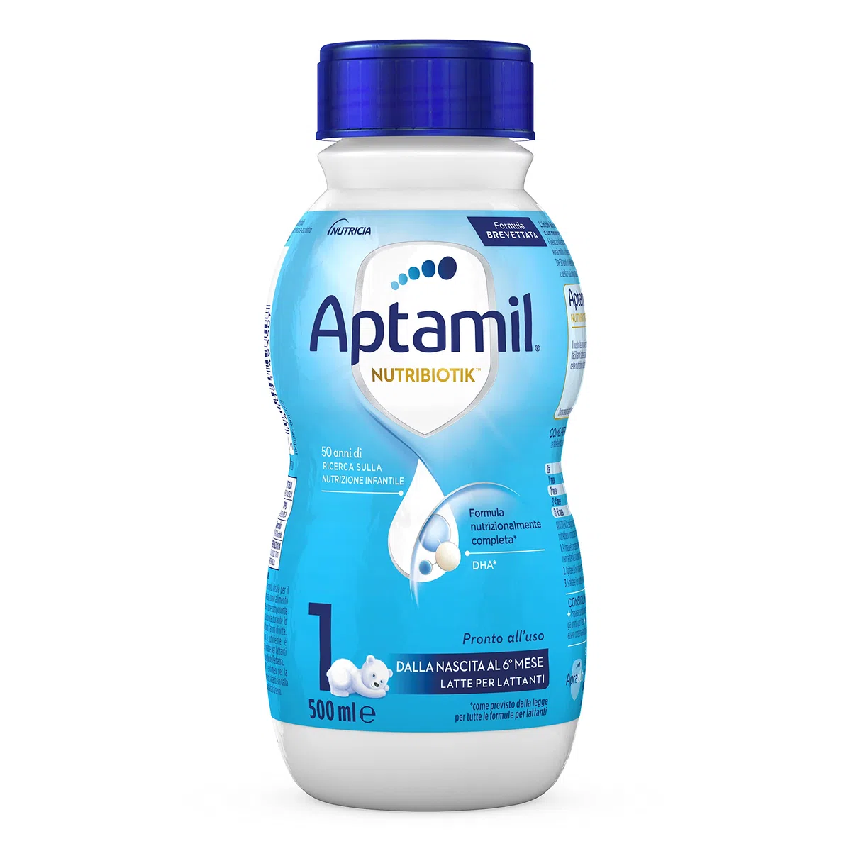 Aptamil 1 Latte Liquido per Lattanti - 12 Confezioni x 500 ml