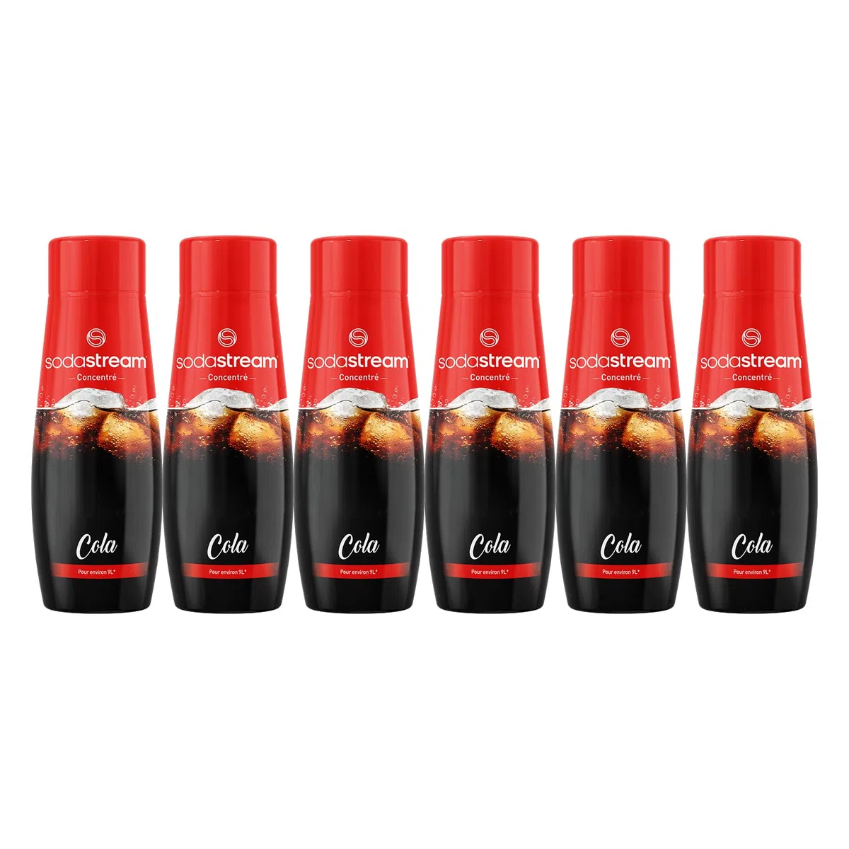 Lot de 6 Concentrés COLA SODASTREAM - 440ml