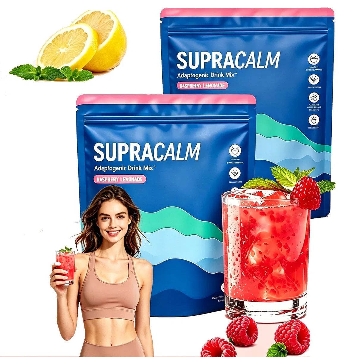 Nello Supercalm, 40 pezzi di Supercalm Cortisol, Cortisolo Abbassare Dimagrire, Favorisce Il Rilassamento e la Concentrazione, Migliorare Il Sonno, Unisex (2pcs)