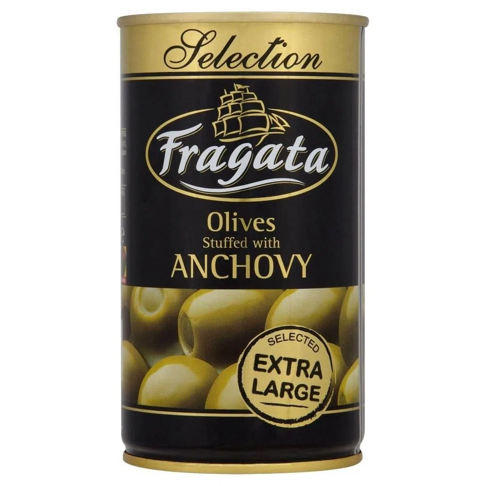 Fragata Acciughe Farcite Extra Large Olive In Salamoia (350g) (Confezione da 6)
